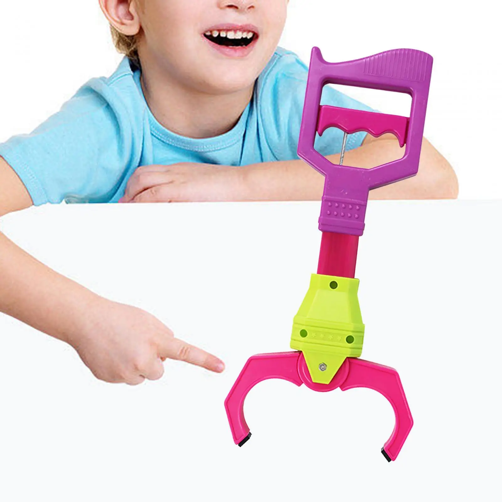 Interactive Toy Grabber Robot Claw Trash Picking Toy for Boys Hoilday Gifts