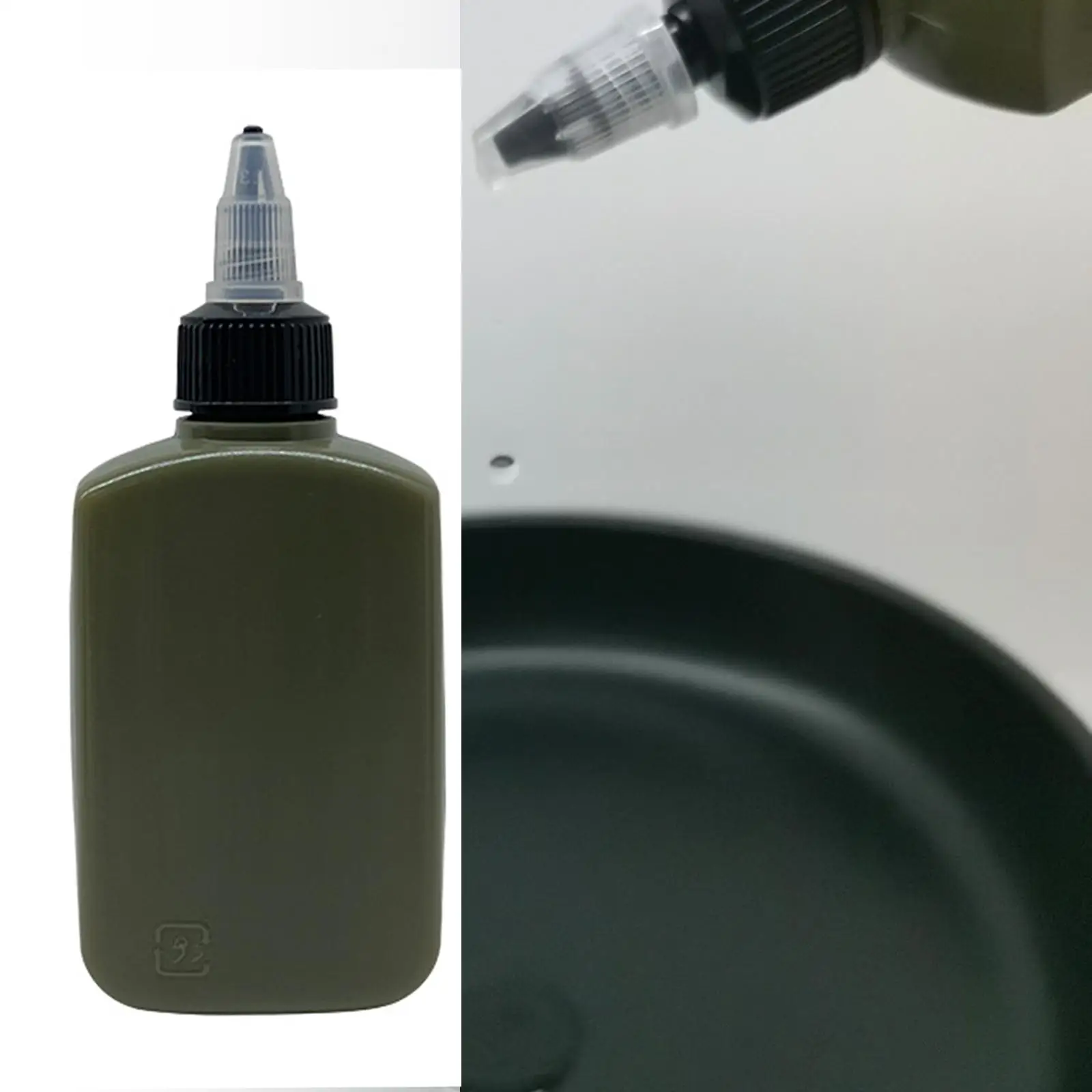 Outdoor Oil Bottle Dispenser Bottle Sauce Oil Pot for Cooking Picnic