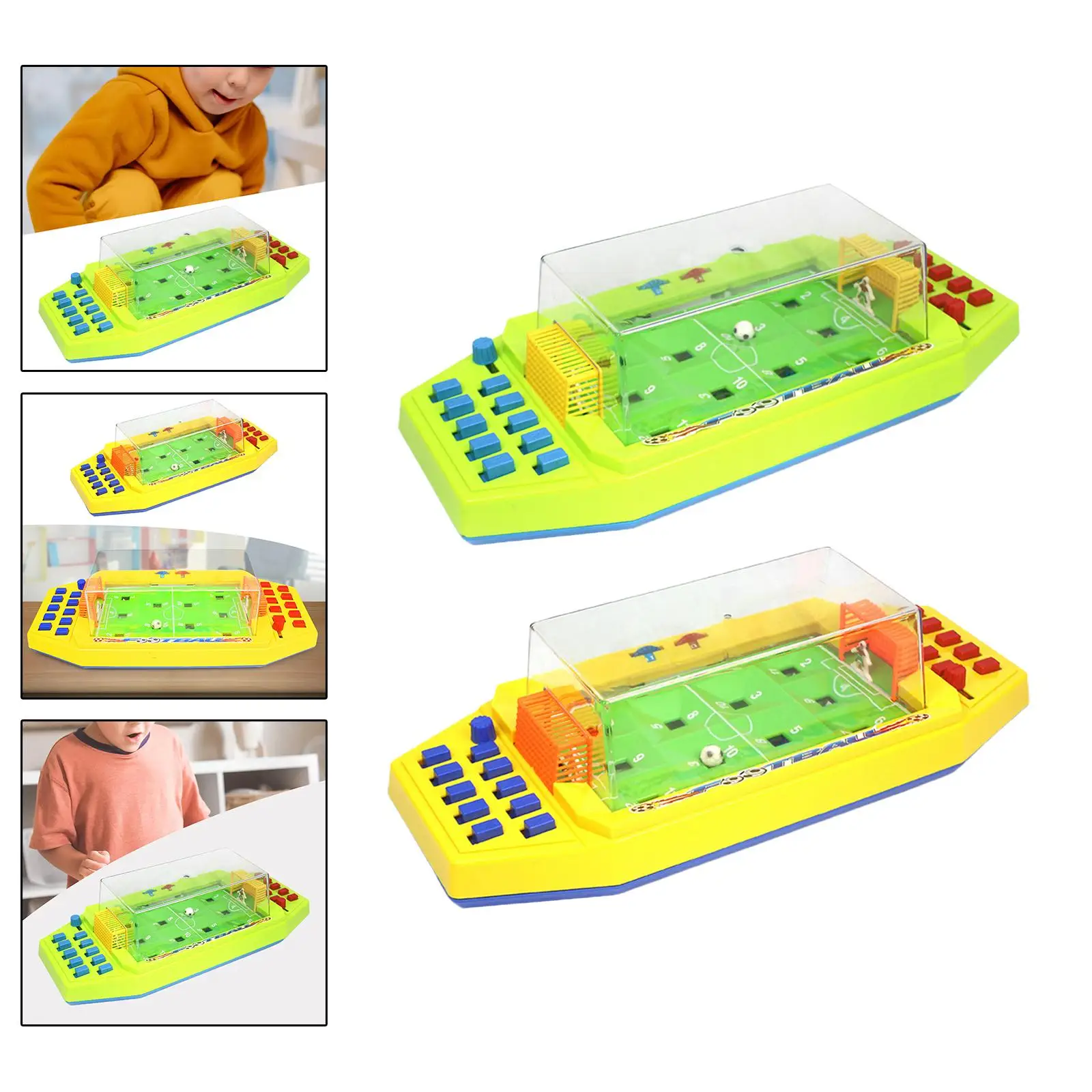 Football Board Game Hand Eye Coordination Soccer Tabletop Game Mini Tabletop Football Playroom Family Game Parties Entertainment