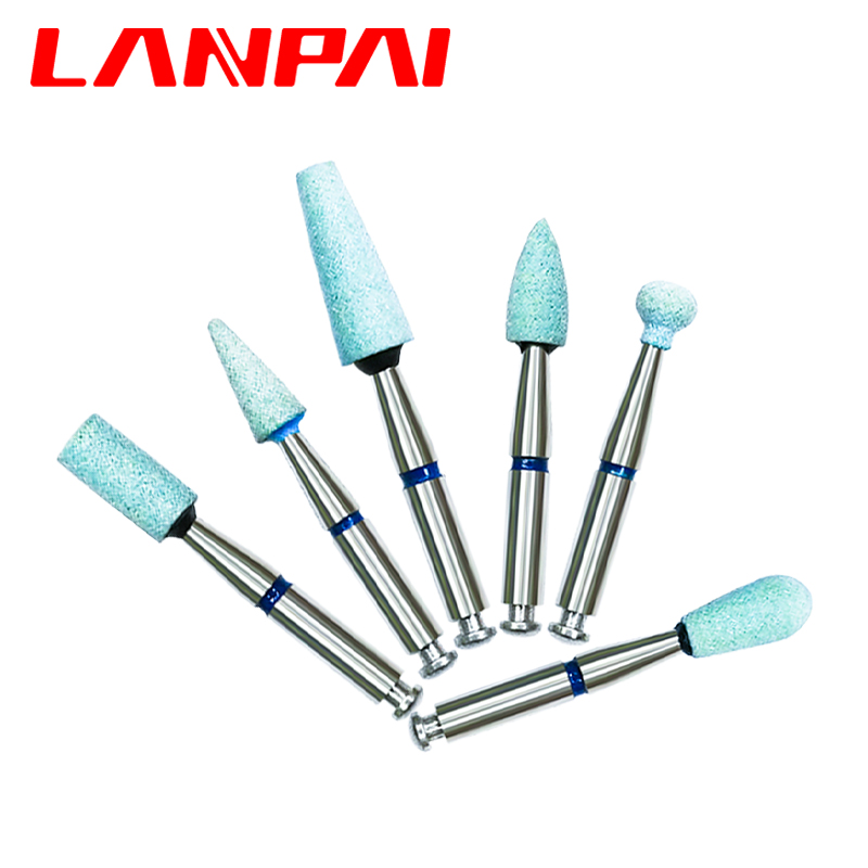 Best of Lanpai 6pcs / box Dental Lab Ceramic Diamond Grinder Pocerlian Zirconia Polishing Grinding Head Dentistry Material Drill Reviews & Tips