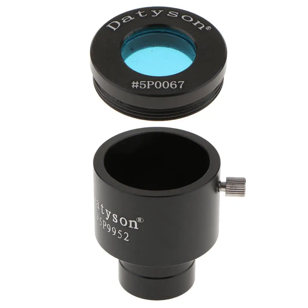 0.965inch to 1.25inch Telescope Eyepiece Adapter (24.5mm to 31.7mm) + Filter