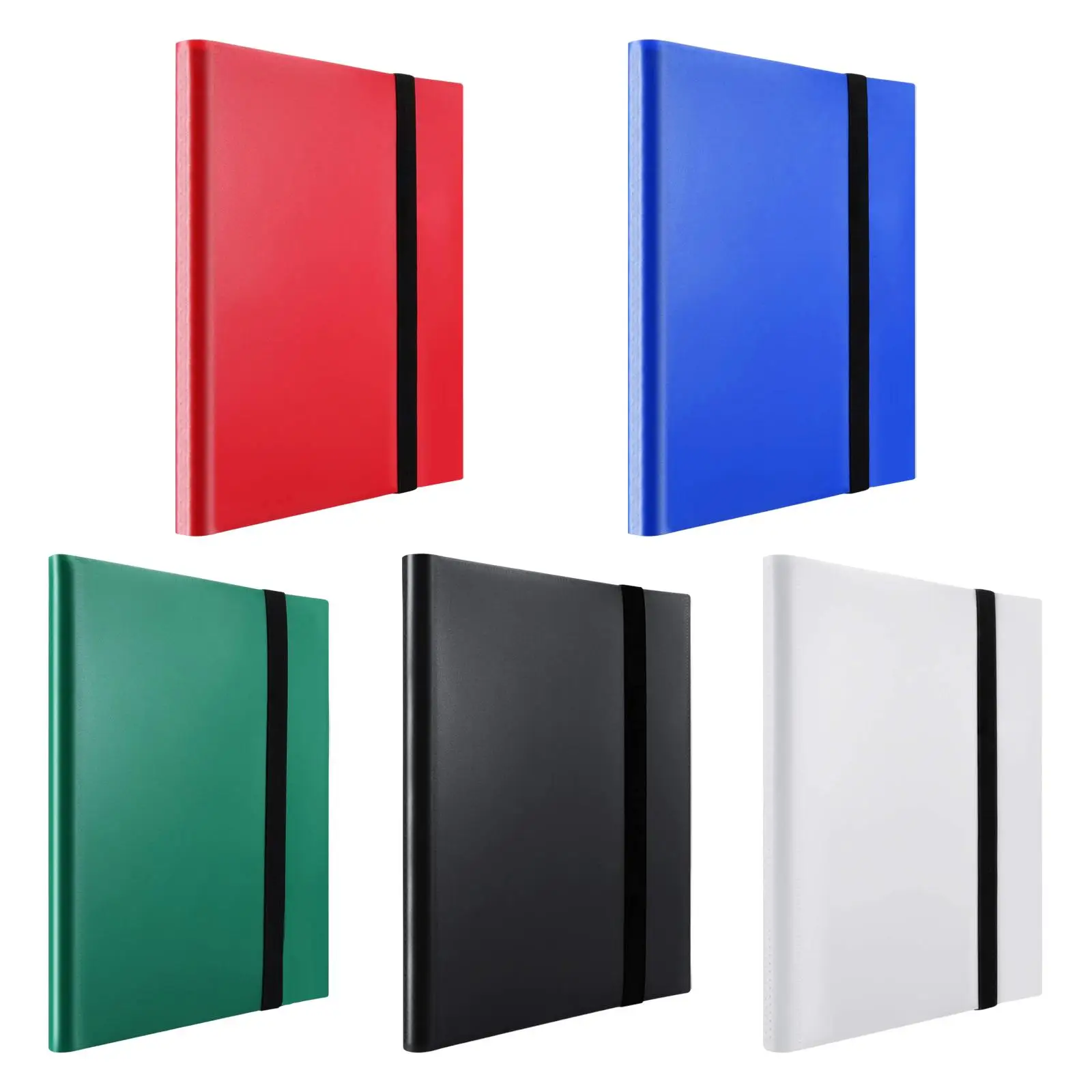 432 Double Sided Album Carrying Card Organizer Baseball Card Sleeves Storage Book Album Display Holder for Business Cards
