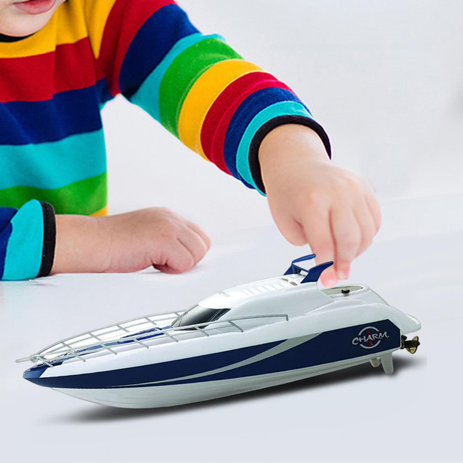 Remote Control Boat Toy USB Rechargeable Boat for Girls Beginner