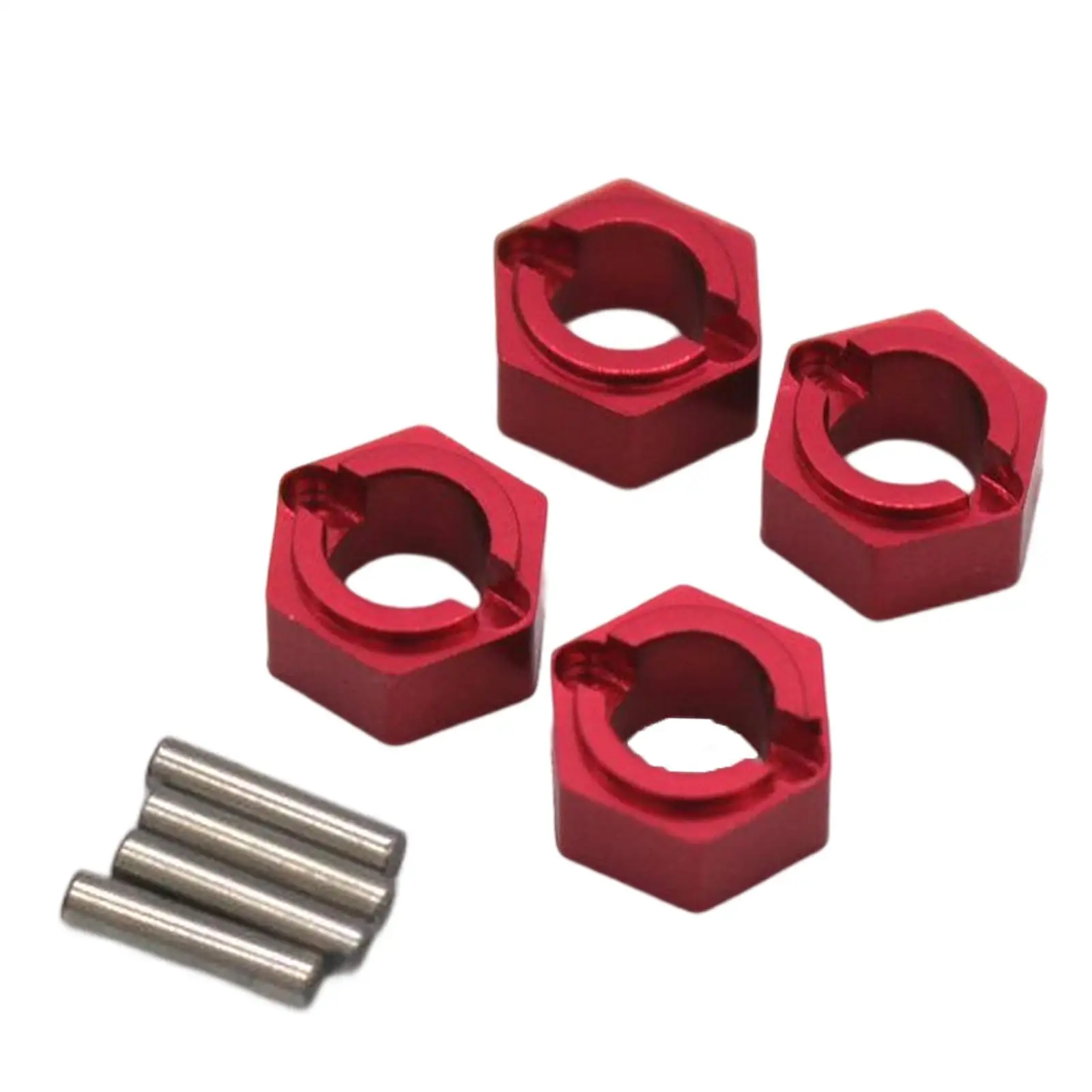 4Pcs Wheel Hex Adapter RC Model Accessory RC Hex Hub for FMS1/24 Fcx24