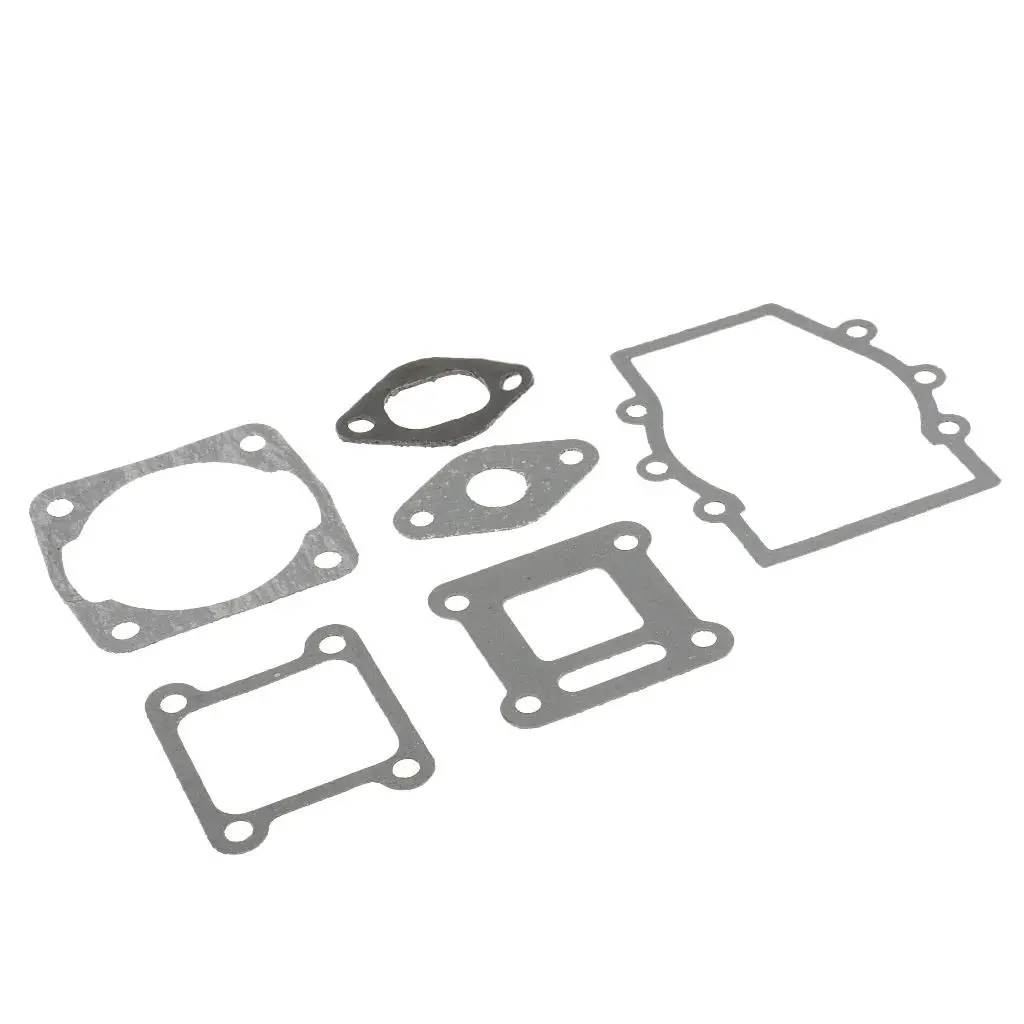 6X Engine Paper Gasket Full Set  for Crankcase, Cylinder, Intake Manifold,