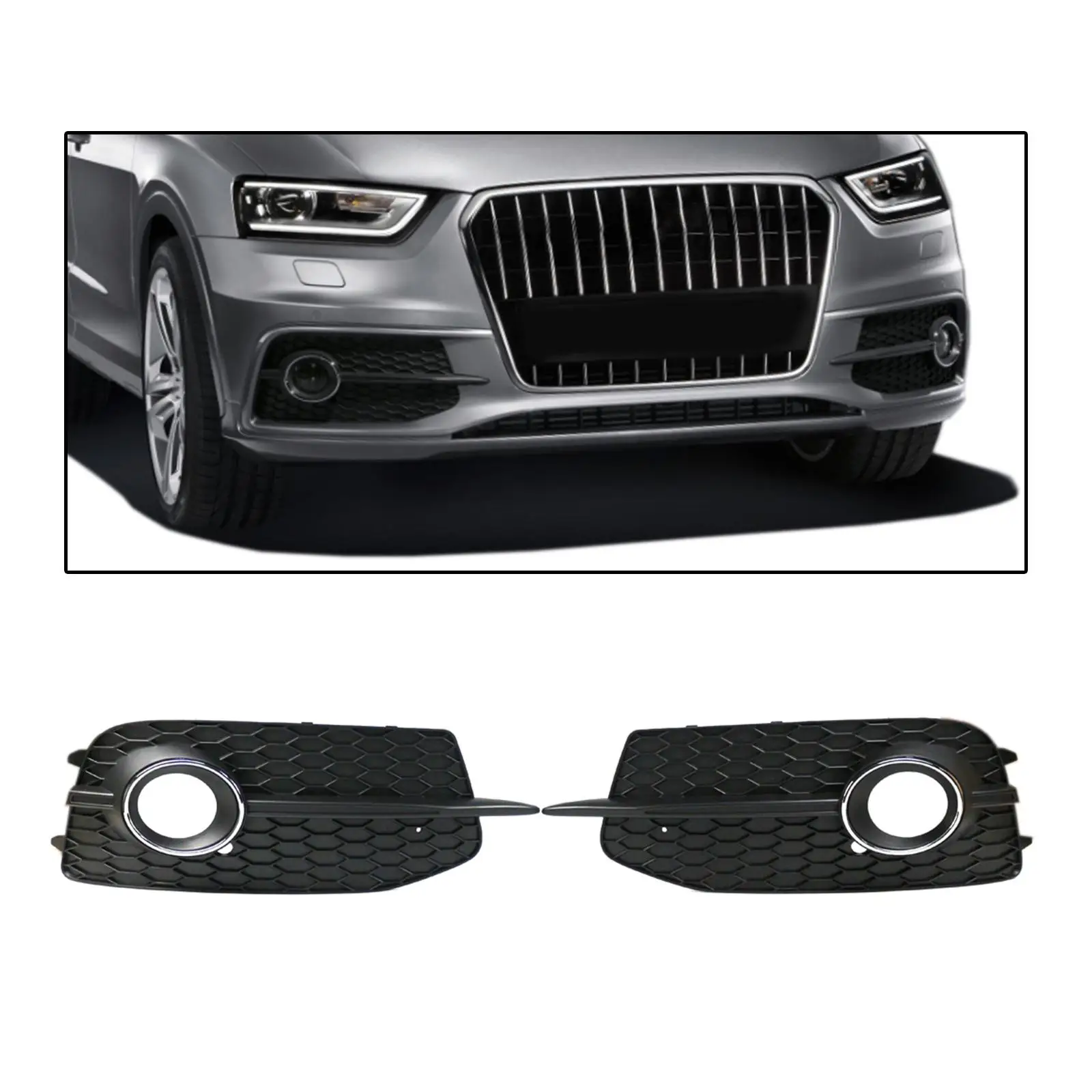 Fog Light Fog Lamp Lower Grill for Q3 Professional Accessories