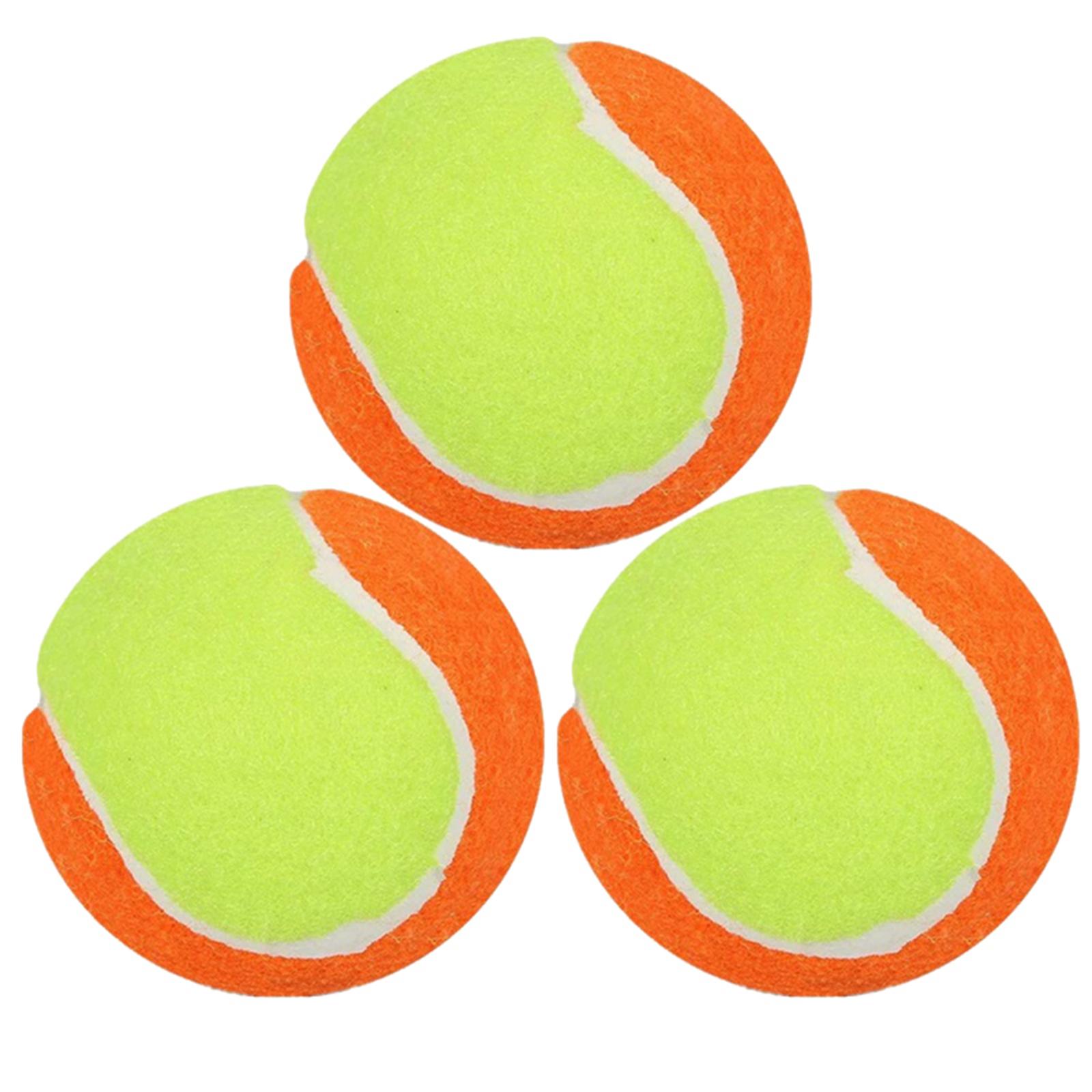 3 Pieces Tennis Balls Easily Track pinwheel Dog  Toy Dogs Chew Rubber Practice Tennis  for Tour Beach Indoor Dogs Beginners