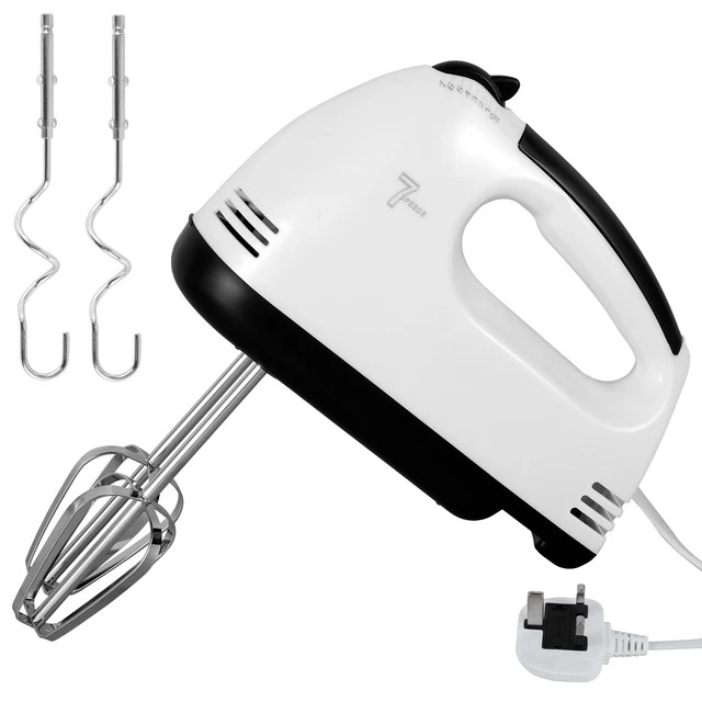 Electric Hand Mixer Egg Beater Whip 7 Speed Multifunctional Kitchen Handheld  Food Beater for Baking Cake Egg Cream US 110 - 120V - AliExpress