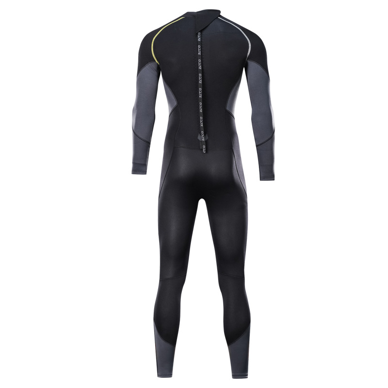 Description Picture 5 of itemNeoprene Wetsuit for Men Scuba Diving Suit Surfing One Piece Set Spearfishing Cold-proof Snorkeling Full Body Swimsuit 1.5mm