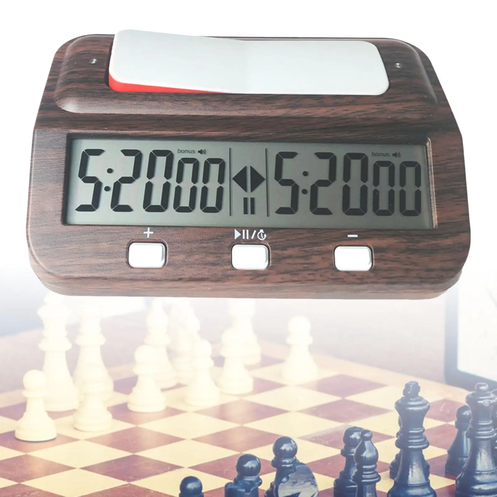 Title 4, Schachuhr, internationale Schach-Timer-Uhr, ana...