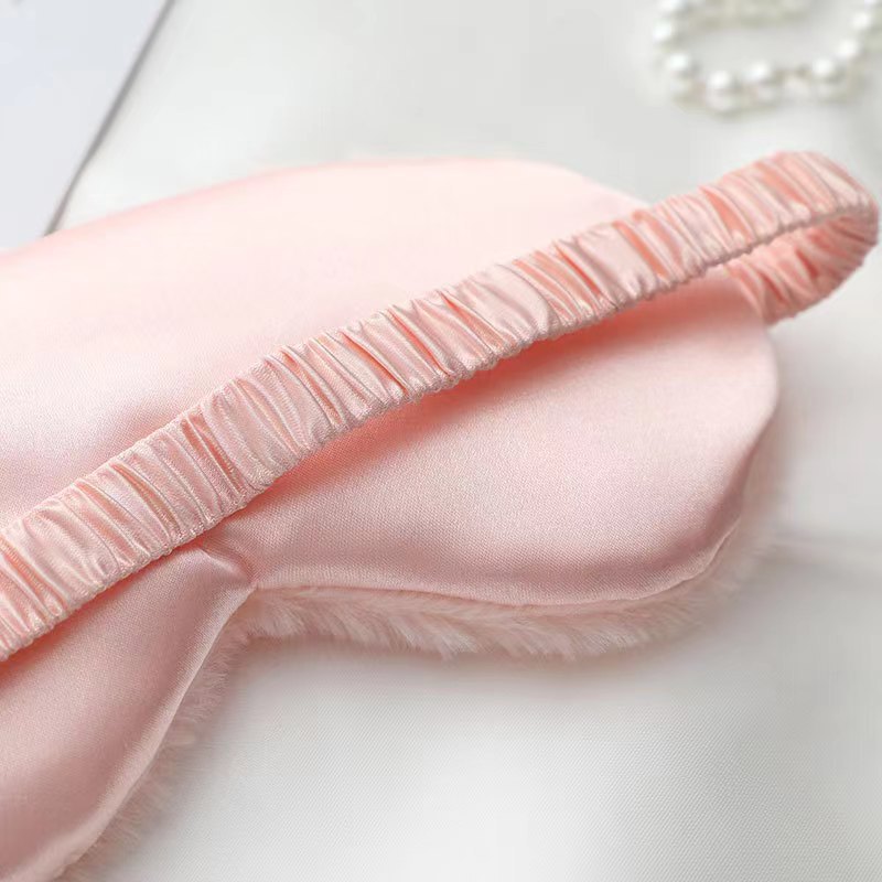 Description Picture 6 of itemSleeping Mask Sleeping Blindfold Soft Plush Eye Masks Cute Love Cloud Eye Cover Plush Mask Eyepatch Nap Health Eye Cover