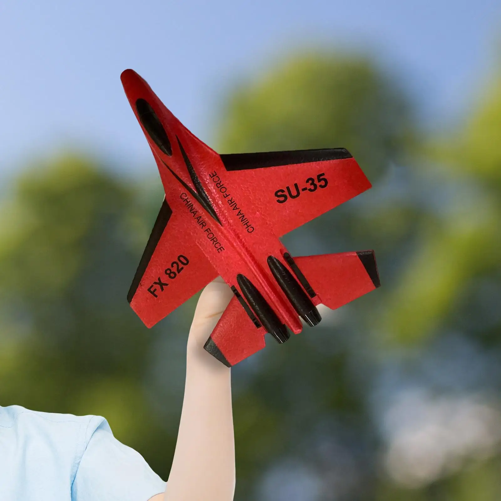 Glider Airplane Remote  Plane Flying for Kids Children Birthday Gifts Adults Outdoor Indoor Yard(Only Airplane)
