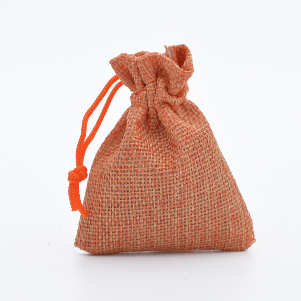 5 Stück Multisize Jute Sackleinen Leinen Kordelzug Tasche Weihnachten Halloween Geschenktüten Hochzeit Geburtstag Party Süßigkeiten Schokolade Verpackungsbeutel – Detail 26