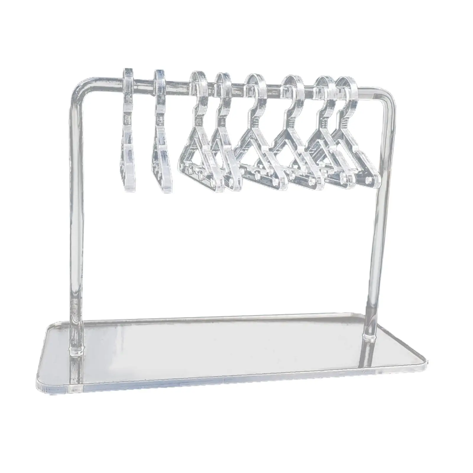 Acrylic Earring Display Stand Jewelry Display Earring Holder Hanging Earrings Storage Rack Live Broadcast Props Jewelry Store