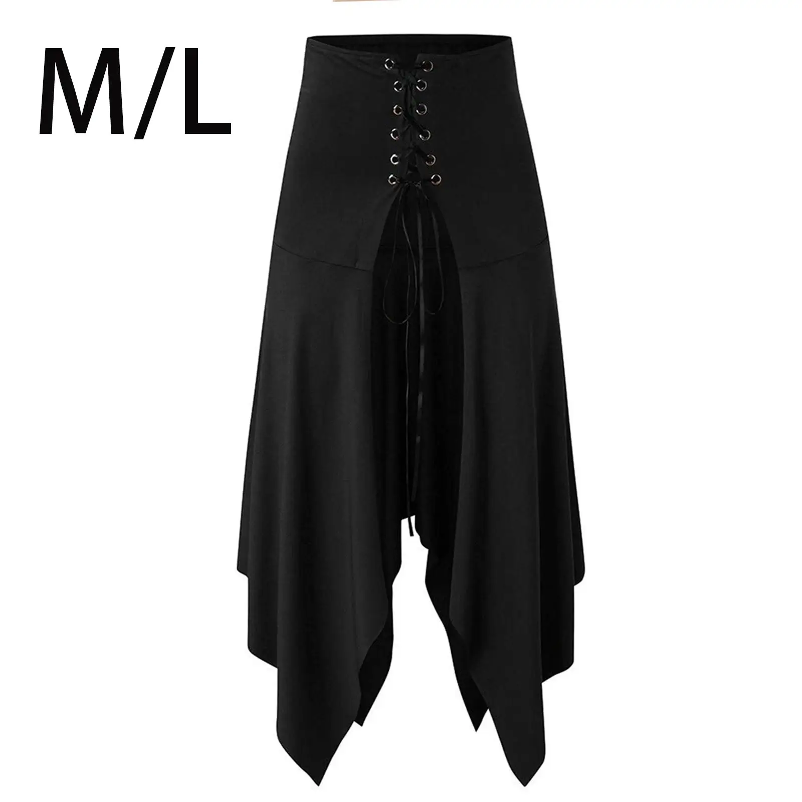 Womens Midi Skirt Tulle Skirts Adjustable Gothic Skirt Halloween Costume for Prom Festival Masquerade Carnival Fancy Dress