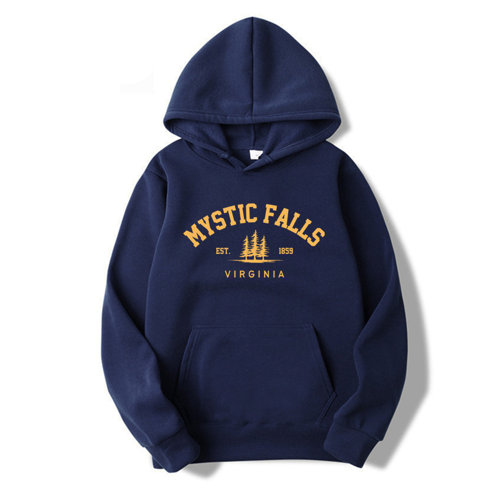 Mystic falls virginia hoodie com capuz salvadores