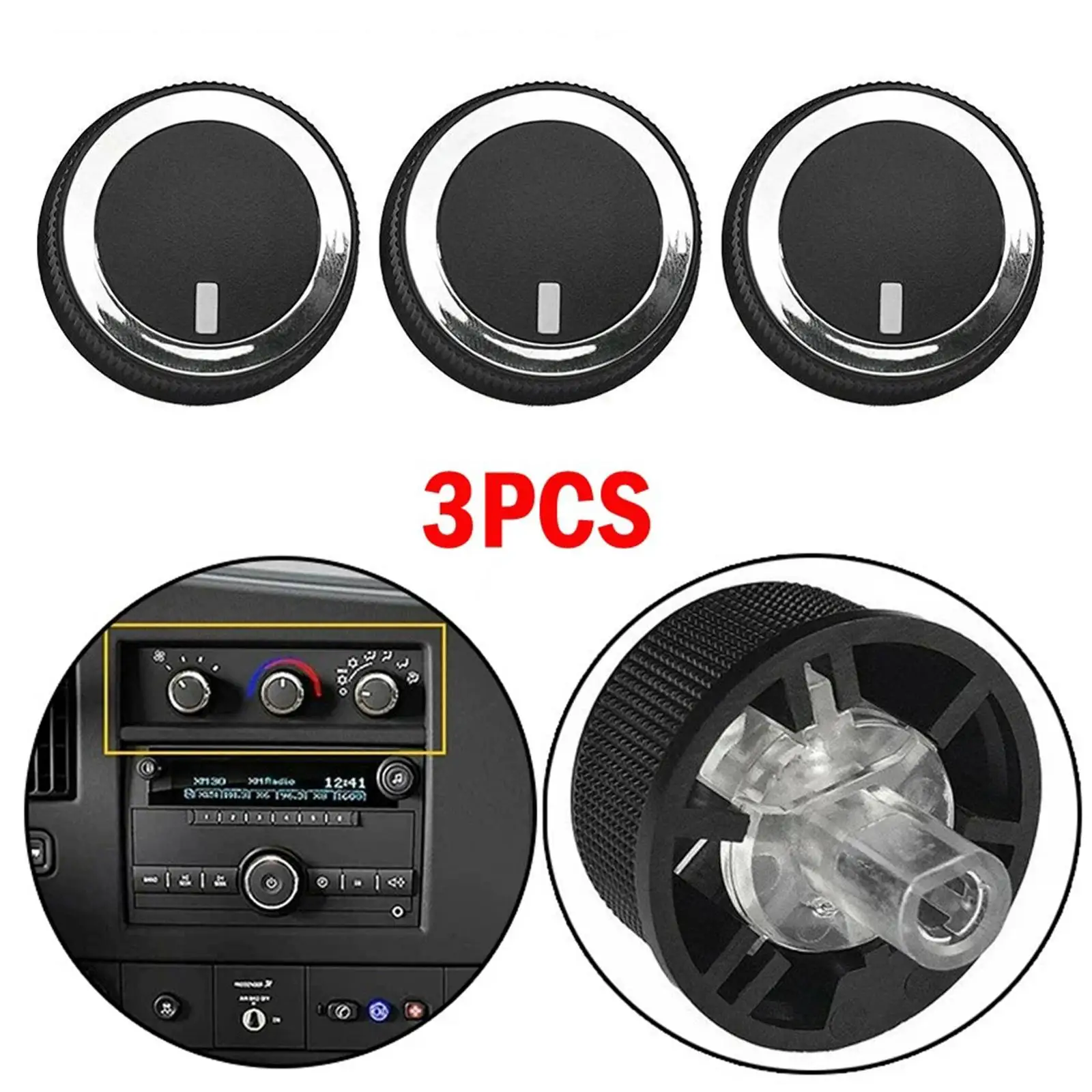 Set of 3Pcs  Temperature Control Knob 84793085 Direct Reples