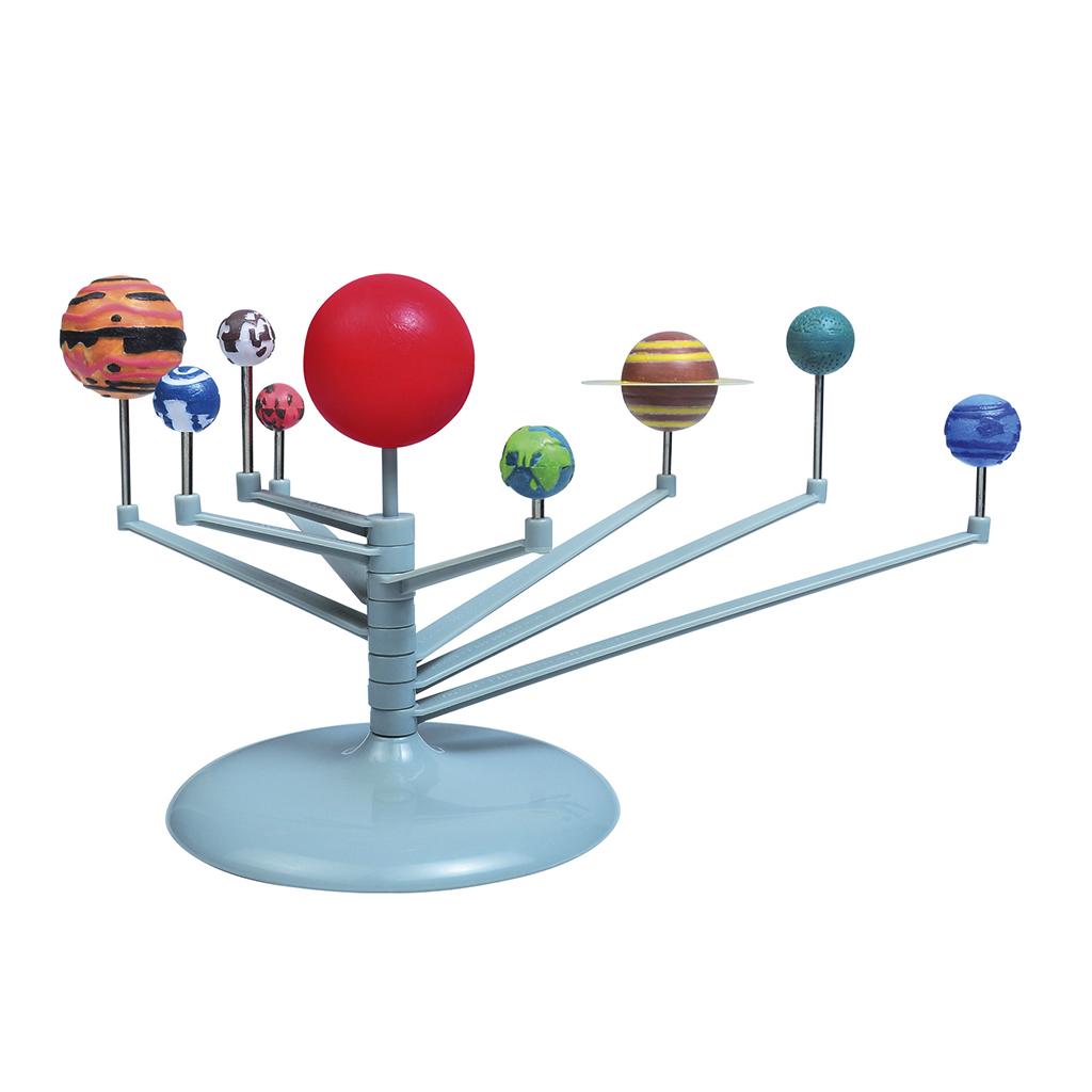 DIY Solar System Planetarium Assembly Model Kids Educational Toy