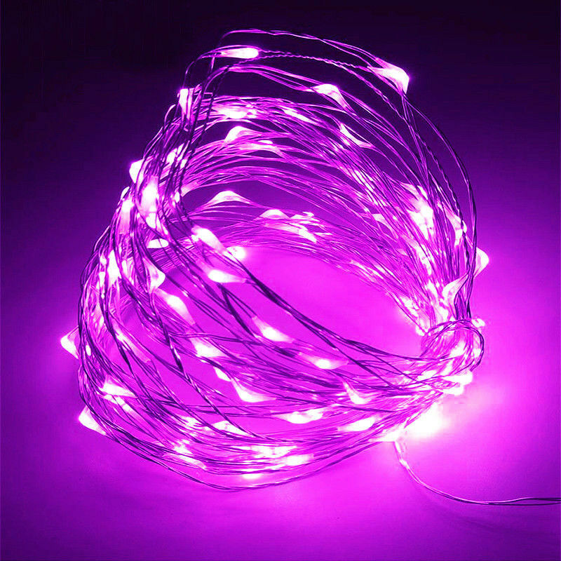 String Lights 1-20M Waterproof Wire Garland Fairy Lights Birthday Wedding Valentine Christmas Decor Holiday Outdoor Garden Party