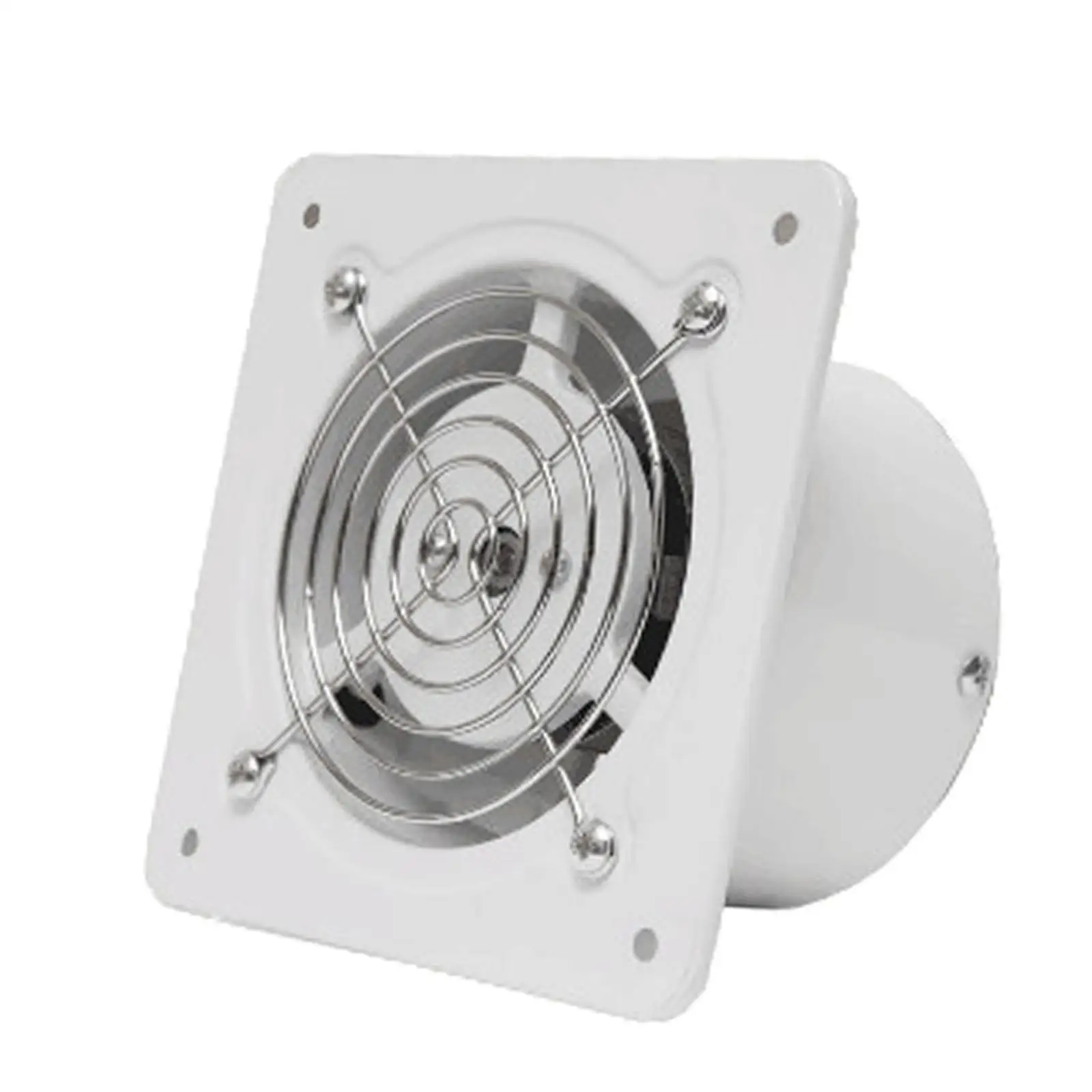 4 inch Exhaust Fan Through Wall Installation 20W Extractor Ventilation Fan Blower High Speed for Window Kitchen