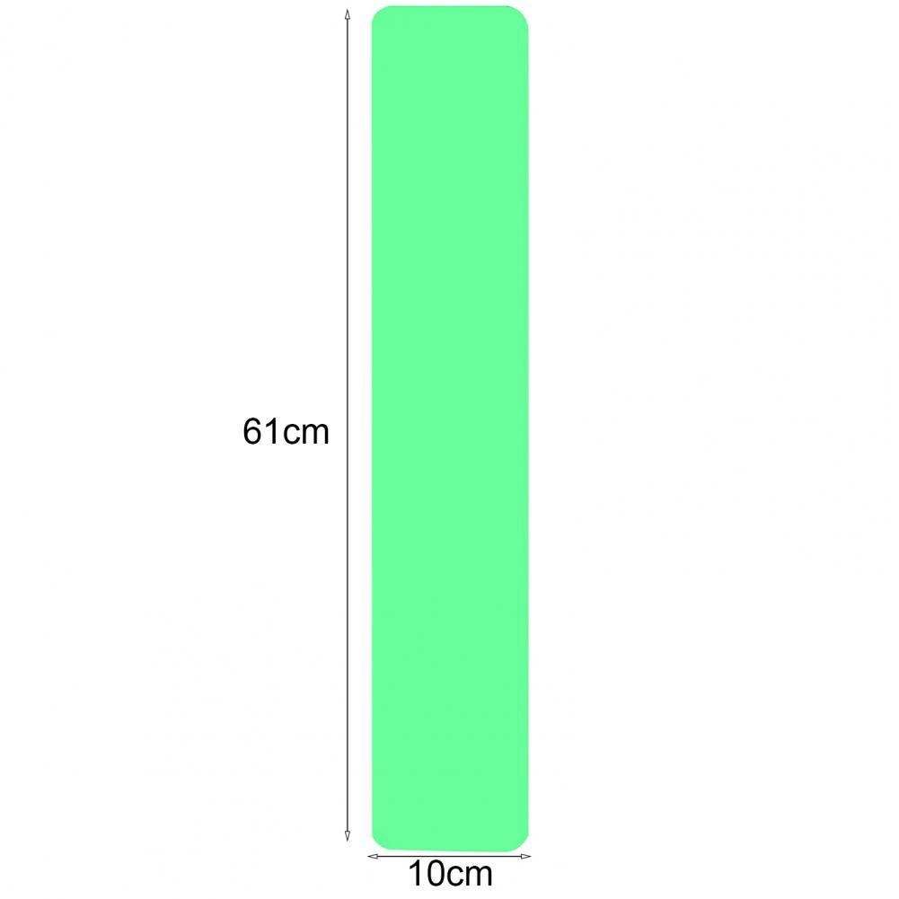 Nombre 1, 1 Juego de pegatinas para escaleras, impermeables, antideslizantes, a prueba de aceite, pegatina luminosa para suelo, protección resistente al desgaste, alfombra antideslizante Peva