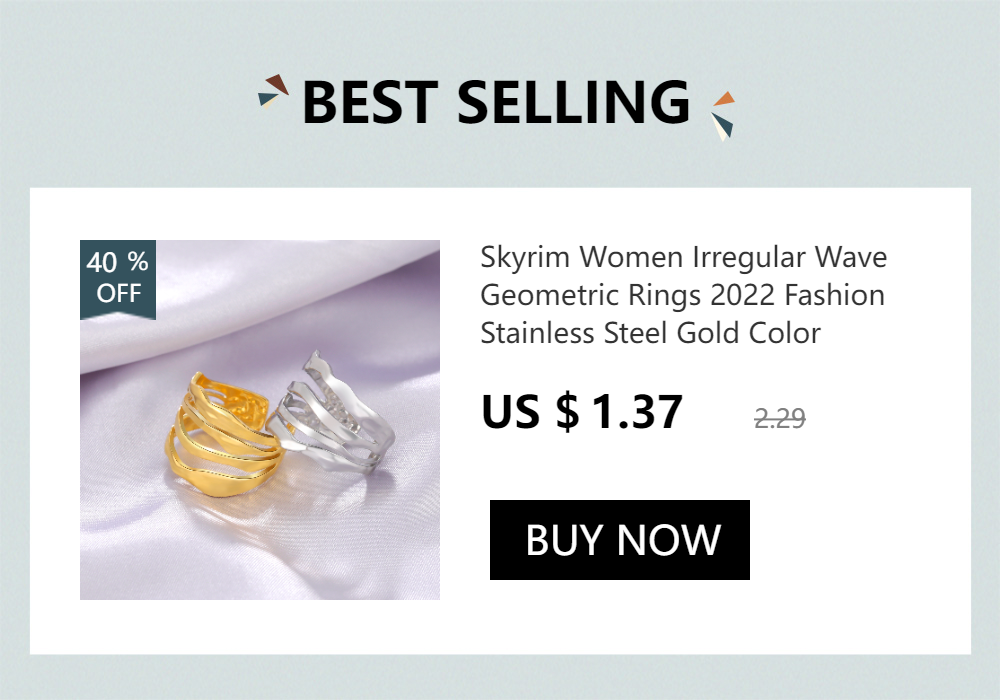 Skyrim New In Wheat Ears Leaf Ring Boho Stainless Steel Gold Color Open Women Rings 2026 Trendy Jewelry Valentine Gift Wholesale