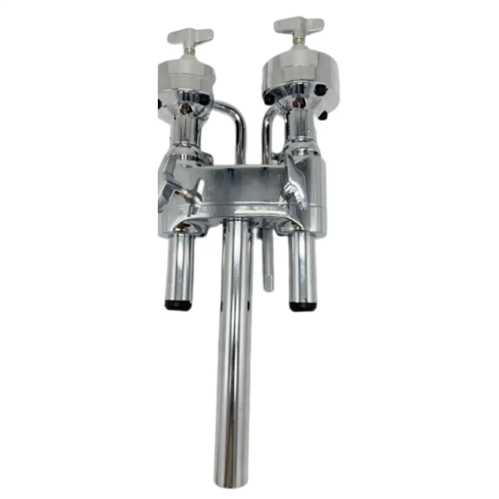 Metal Double Tom Holder Drum Holder Bracket Support Tom Drum Mount Stand for Drummer Percussion Tom Drum Spare Parts Accessory