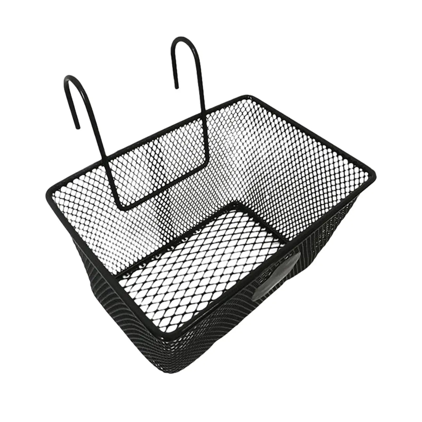 Wire Bike Basket Hanging Retro Style Handlebar Detachable Carry Shopper Large Storage Case Front for Men Outdoor Women