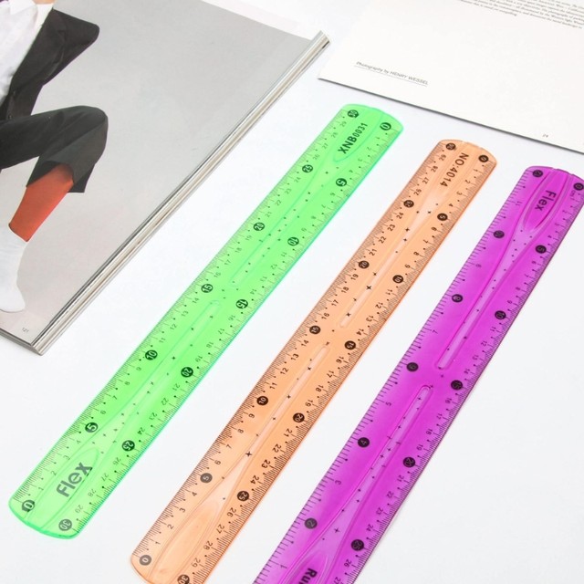 8 Pack 6 Inch Rulers Small Ruler Assorted Colors Small Plastic Rulers with  Inches and Centimeters Mini Rulers for Kids J60A - AliExpress