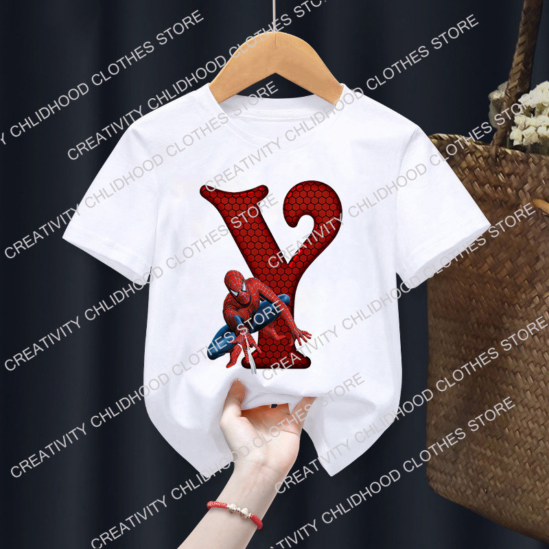 Title 3, Neue Kinder T-Shirt Mädchen Junge Wunder Spider...