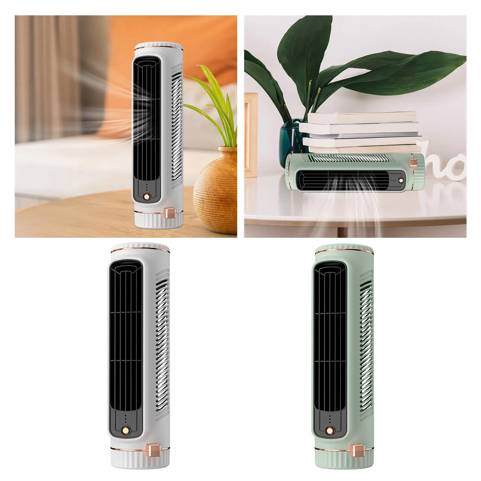 Cooling Fan Rechargeable Adjustable 3 Speeds Table Fan USB Desk Fan Desktop Personal Fan for Travel Dining Room Bedroom Hiking