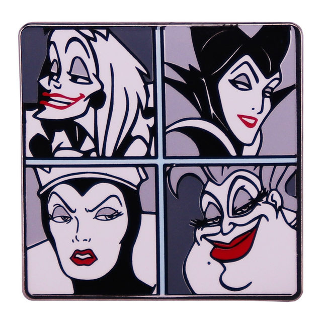 Disney deals Cute Vilians Cruela Enamel 3