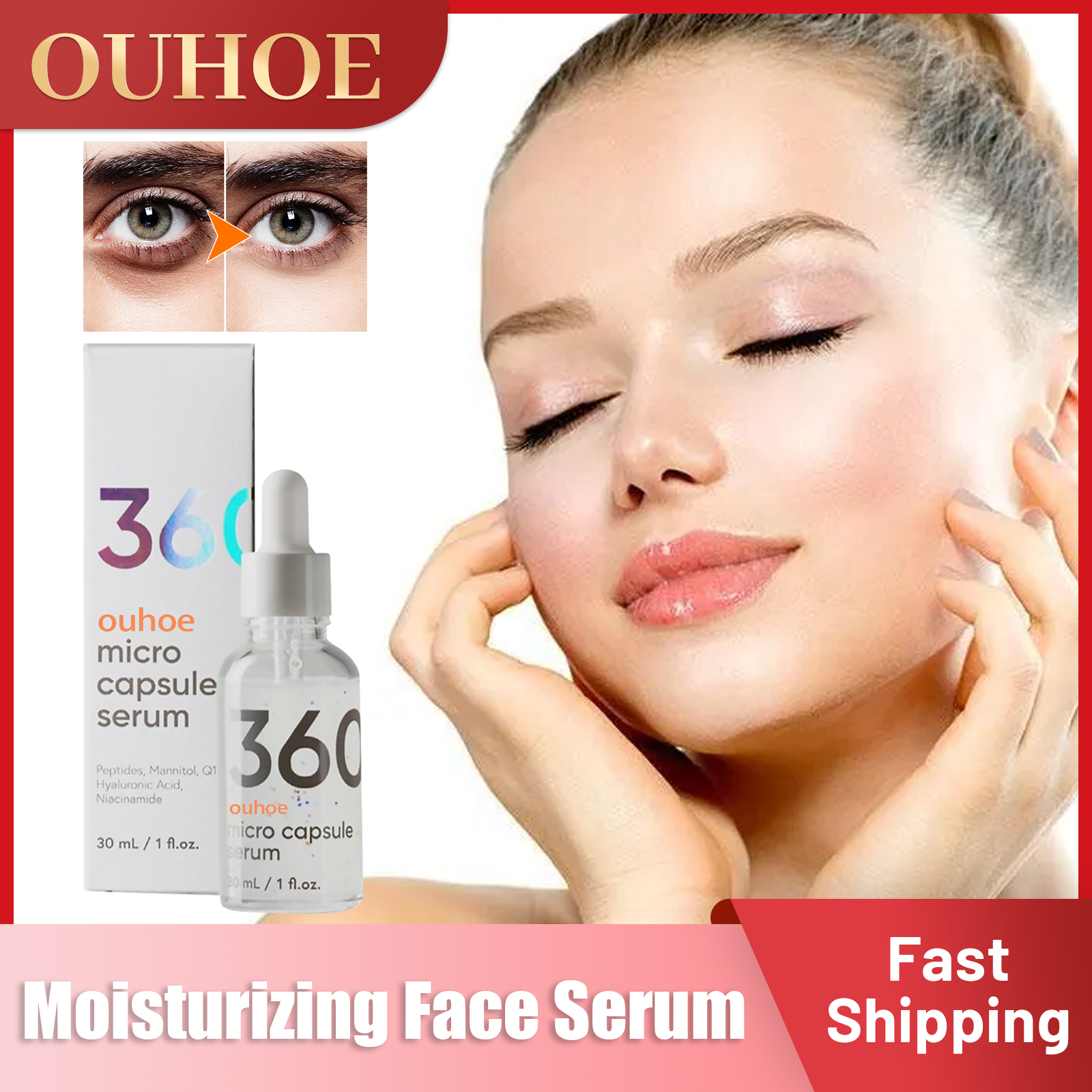 Best of Wrinkle Removal Serum Brightening Skin Whitening Lifting Firming Fade Fine Lines Repair Skin Moisturize Anti Aging Essence 30ml Reviews & Tips