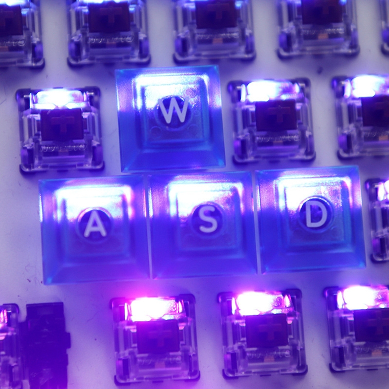 wasd keycaps backlit