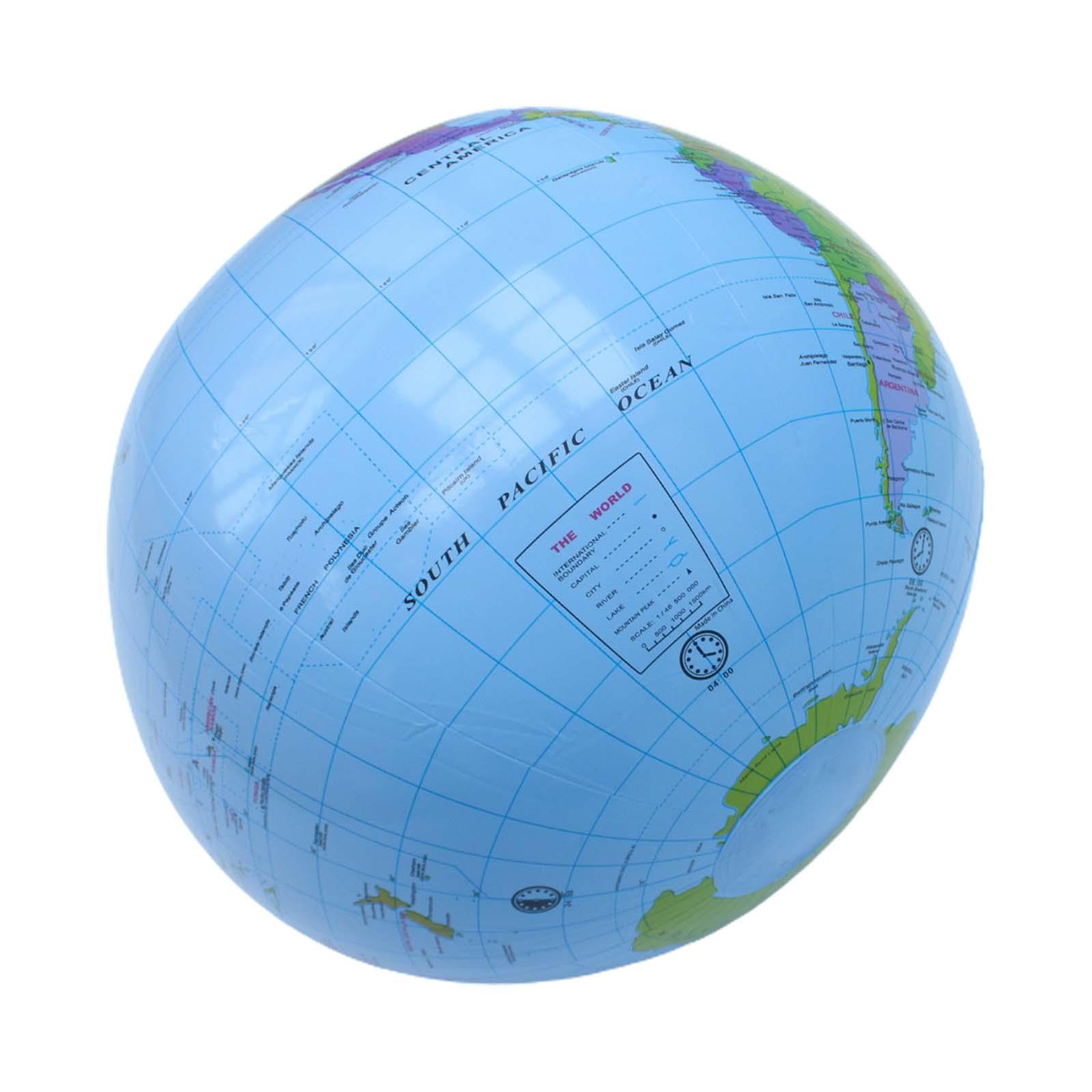 Inflatable world globe beach ball on sale