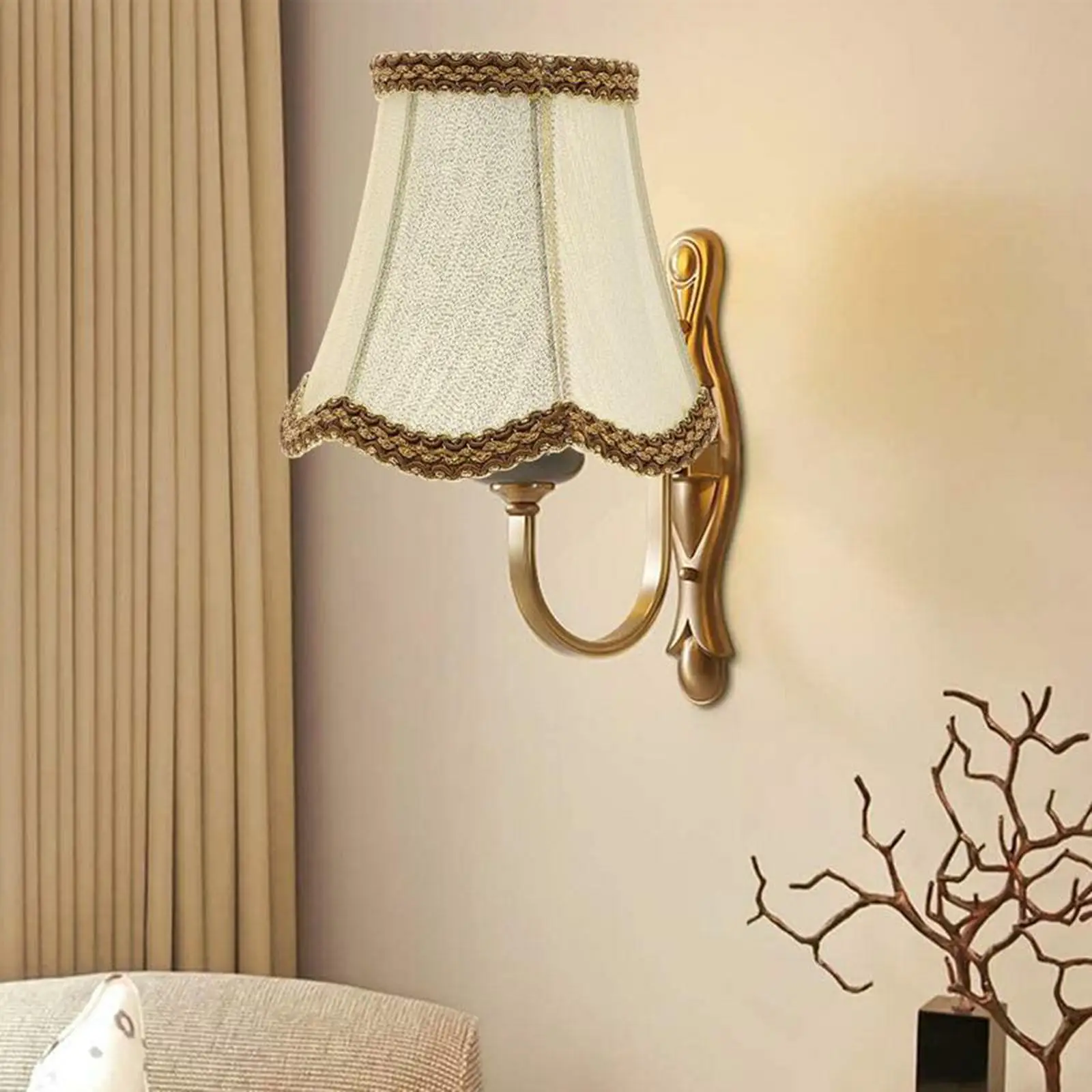 Retro Style Lamp Shade Wall Sconce Shade Lampshade for Dining Room Cafe Home