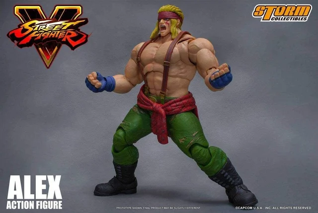 Storm Collectibles Street Fighter V Alex 1:12 1/12 Scale Action