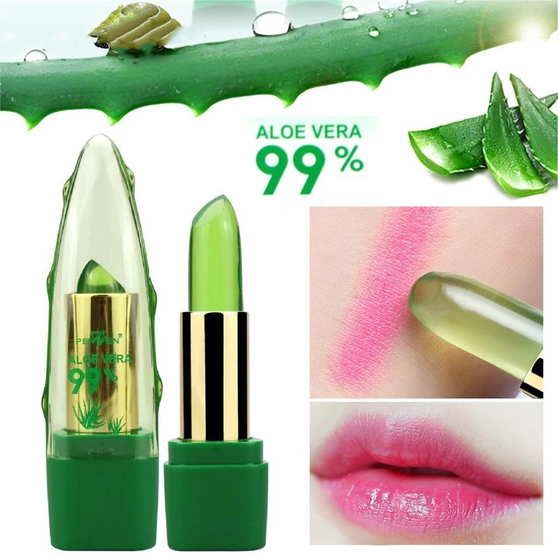 Best of 1pcs Aloe Vera Lipstick Color Changing Lip Balm Lasting Moisturizing Moisturizing Waterproof Temperature Change Lip Balm Reviews & Tips