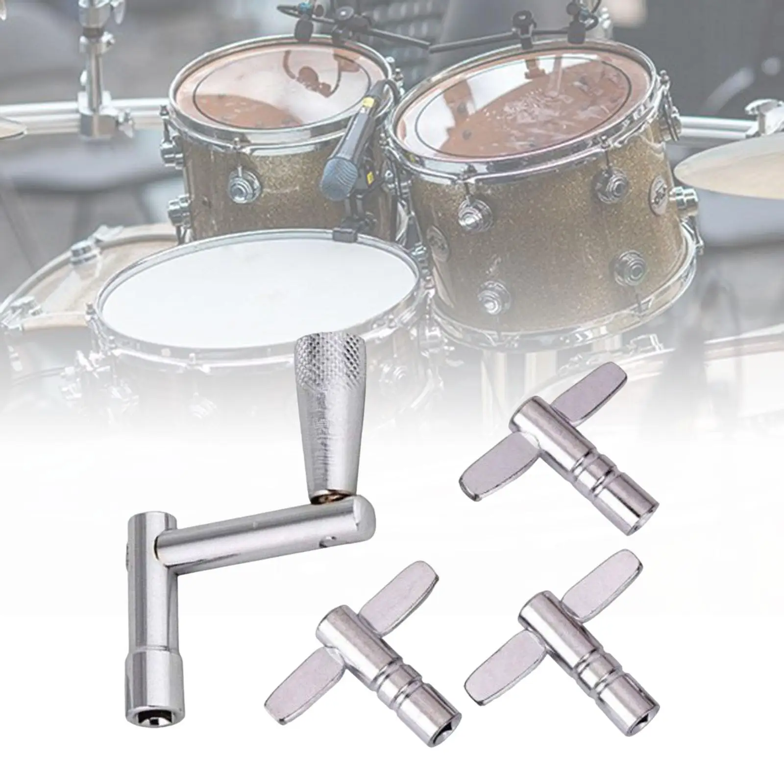 Alloy Drum Key Ergonomic Accessories Durable Drum Tuning Key Drum Adjusting Tool for Drummer