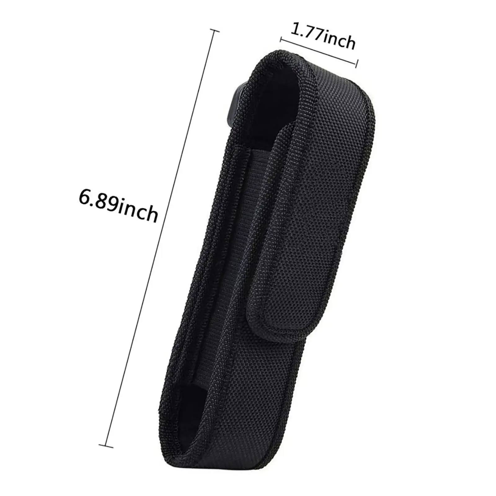 Mini Flashlight Holster Adjustable Flexible Flashlight Protect Case Flashlight Holder for Cycling Outdoor Activities Camping