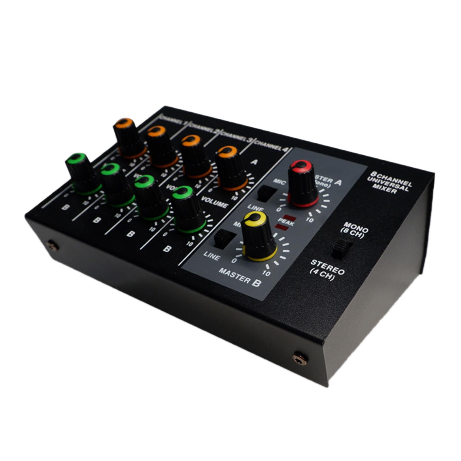 Professional Audio Mixer Small Mixer Portable for Party