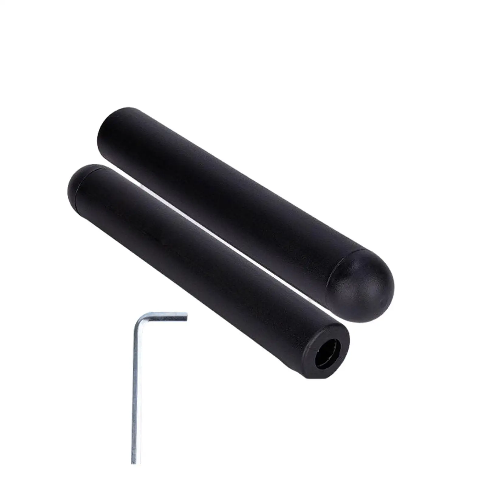 2x Barbell Sleeve with Wrench Variable Diameter Sleeve Weight Posts for Gym
