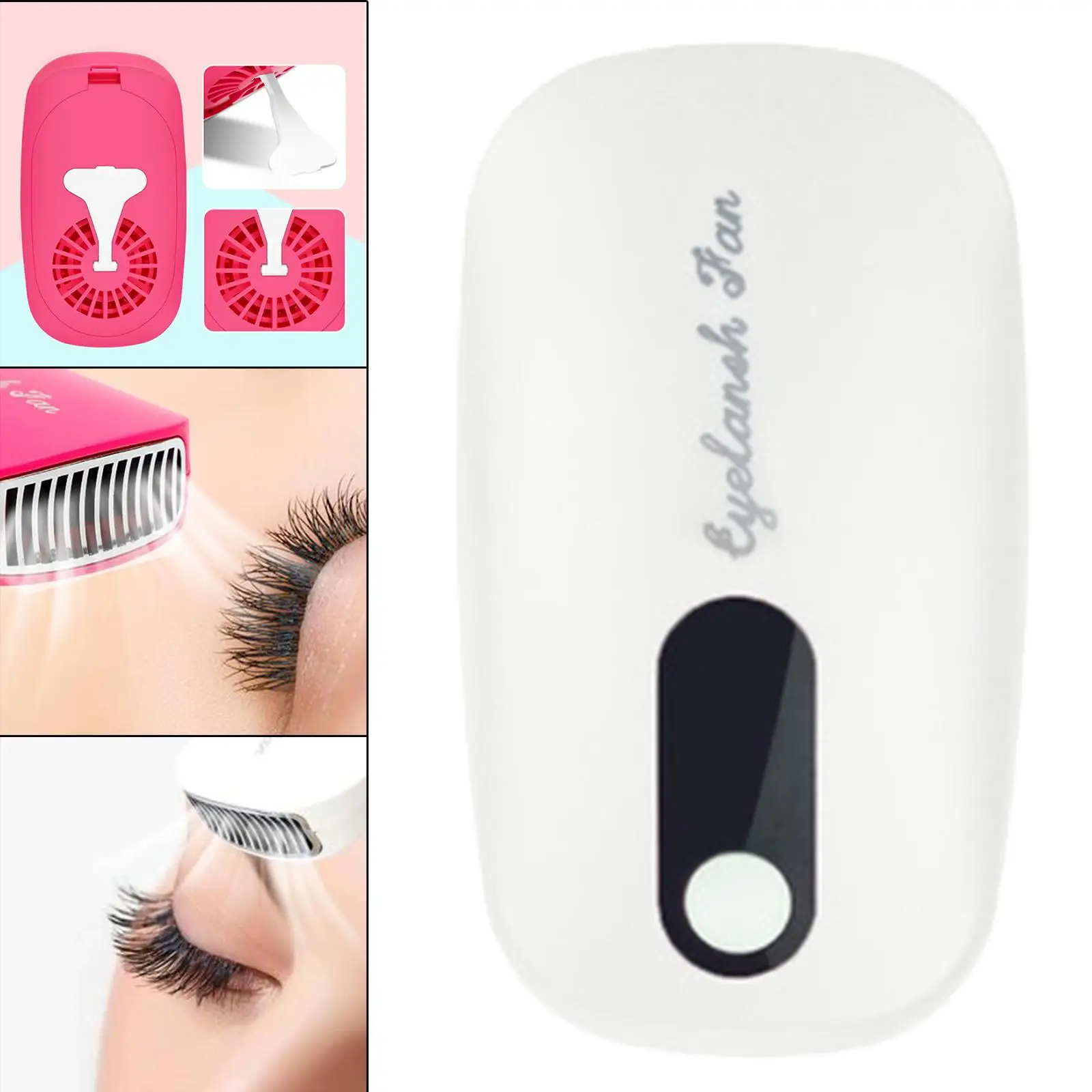 Eyelash Fan Electric Cooling Fans Mini Air Conditioning Blower for Eyelash Extension