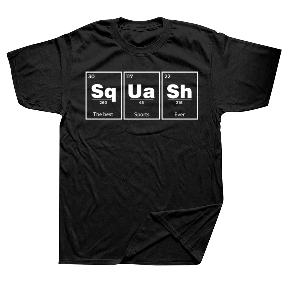 Neuheit Super Squash Spieler Lustige T Shirts Baumwolle Grafik Streetwear Kurzarm Geburtstag Geschenke Sommer Stil T-shirt Männer – Detail 2