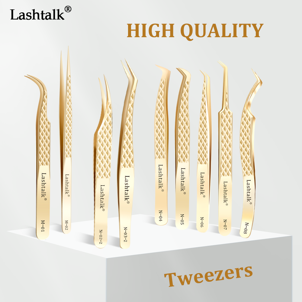 Best of Lashtalk Eyelash Extension Tweezers Makeup Tools From Nagaraku Stainless Steel Non-magnetic Volume FakeLashes Supplies Accurate Reviews & Tips