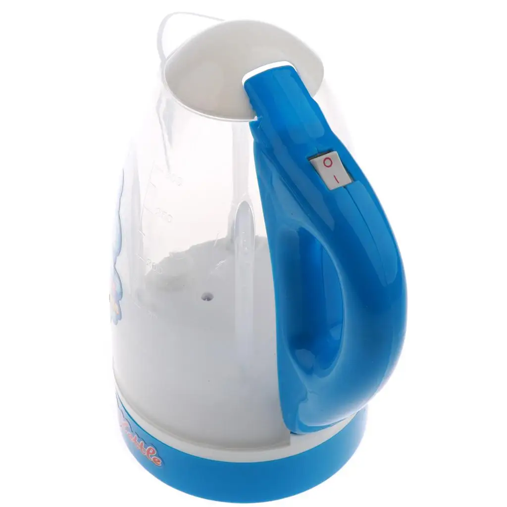 mini house Appliance (AA Battery Powered) for Kids Pretend toys - Blue Kettle