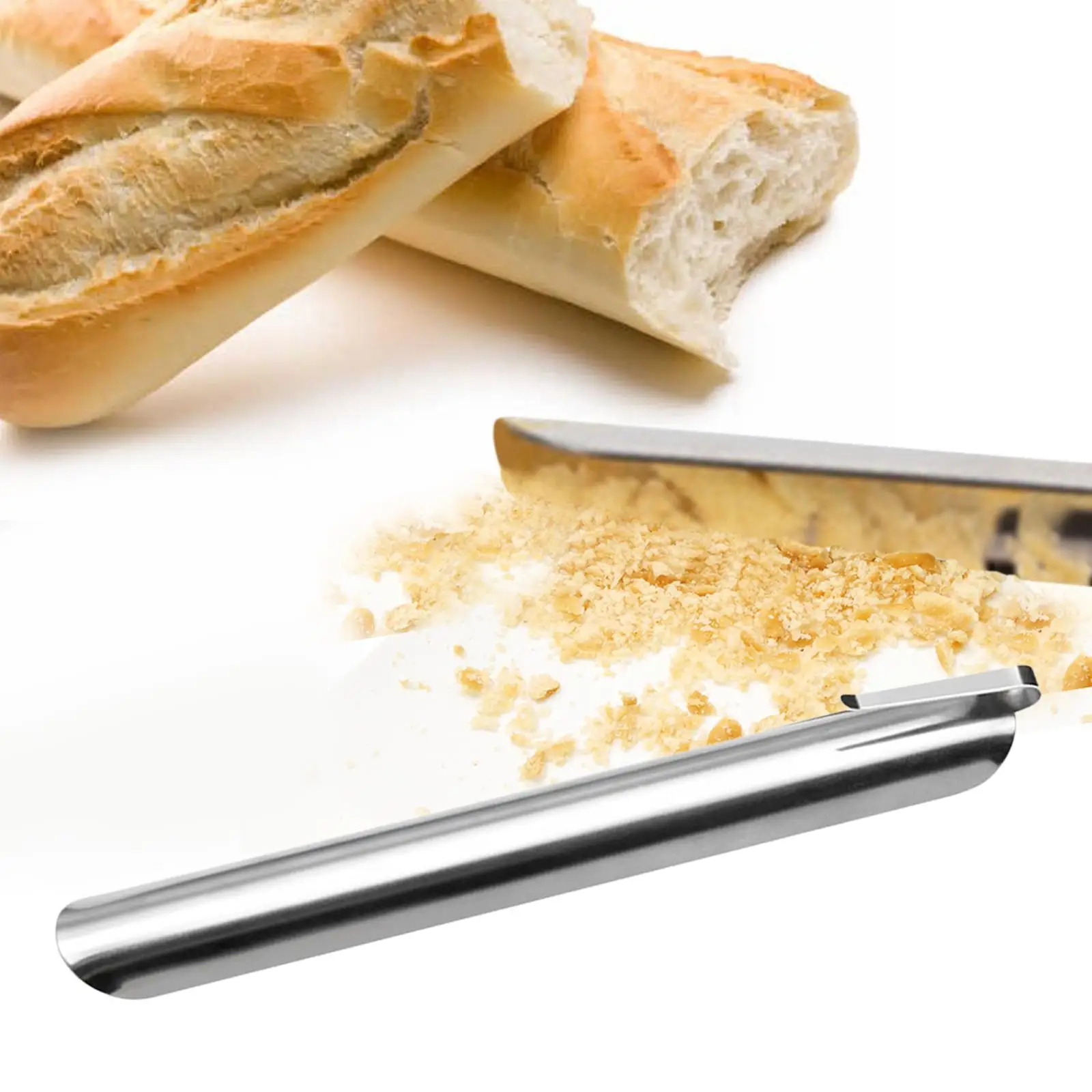 Crumb Sweeper Durable Server Accessories Small Desk Cleaning Tool Stainless Steel Bread Crumber Cleaner for Waitresses Bakery
