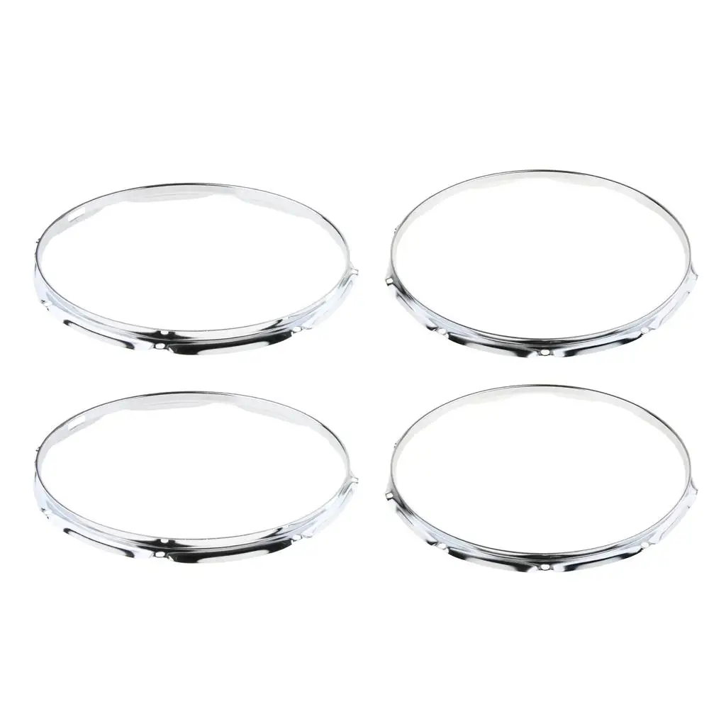 1 Pair 14`` Snare Drum Die-Cast Hoop Die Casting Percussion Instrument