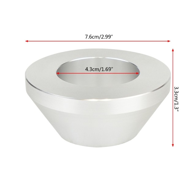 Cône D'équilibrage De Roue 38/40 Mm - Acier Carbone, Compatible La Plupart Des Machines - Pour Réparation Pneus, Garage