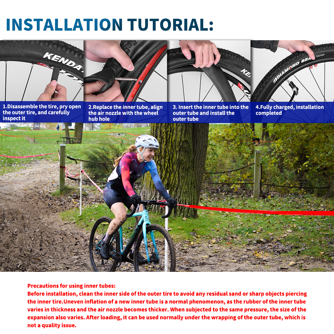 Title 5, Fahrradschlauch MTB Fahrrad 1 Stück Reifen 26 2...